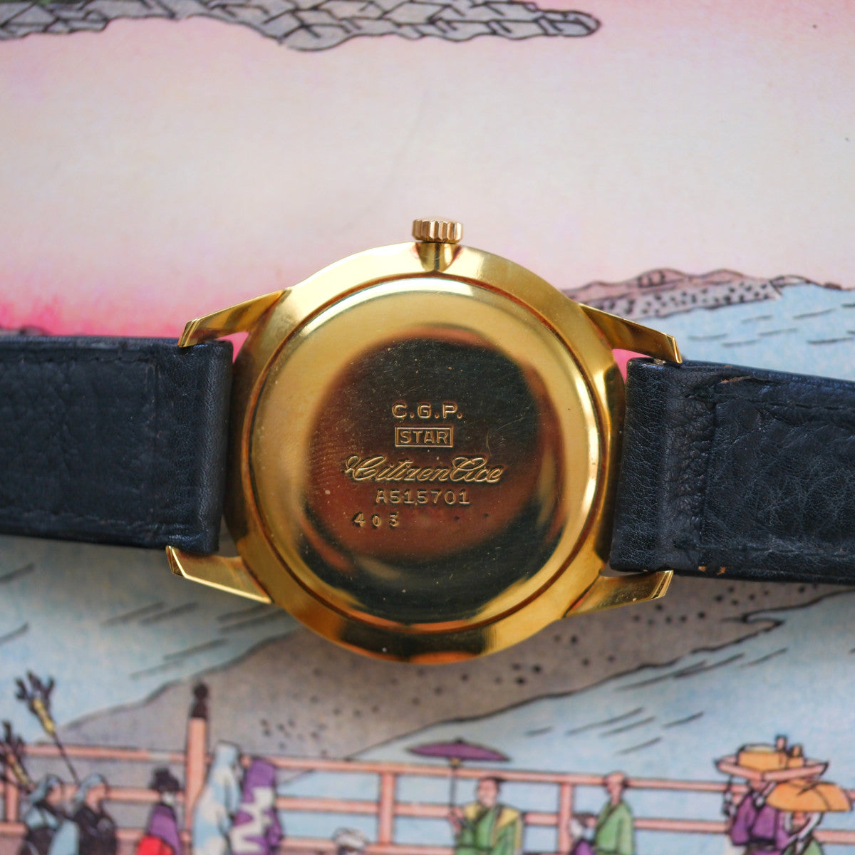 Citizen Ace A515701 Kanagawa Wave