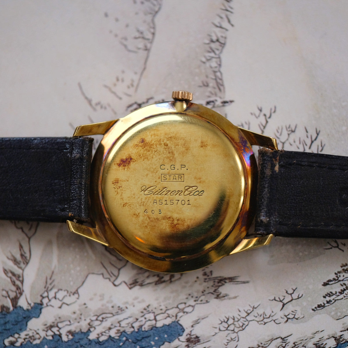Citizen Ace A515701 Kanagawa Wave