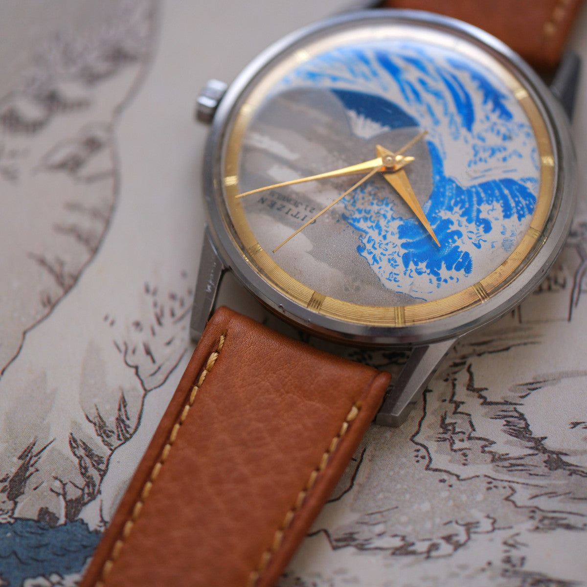 Citizen Ace A51507051 Kanagawa Wave