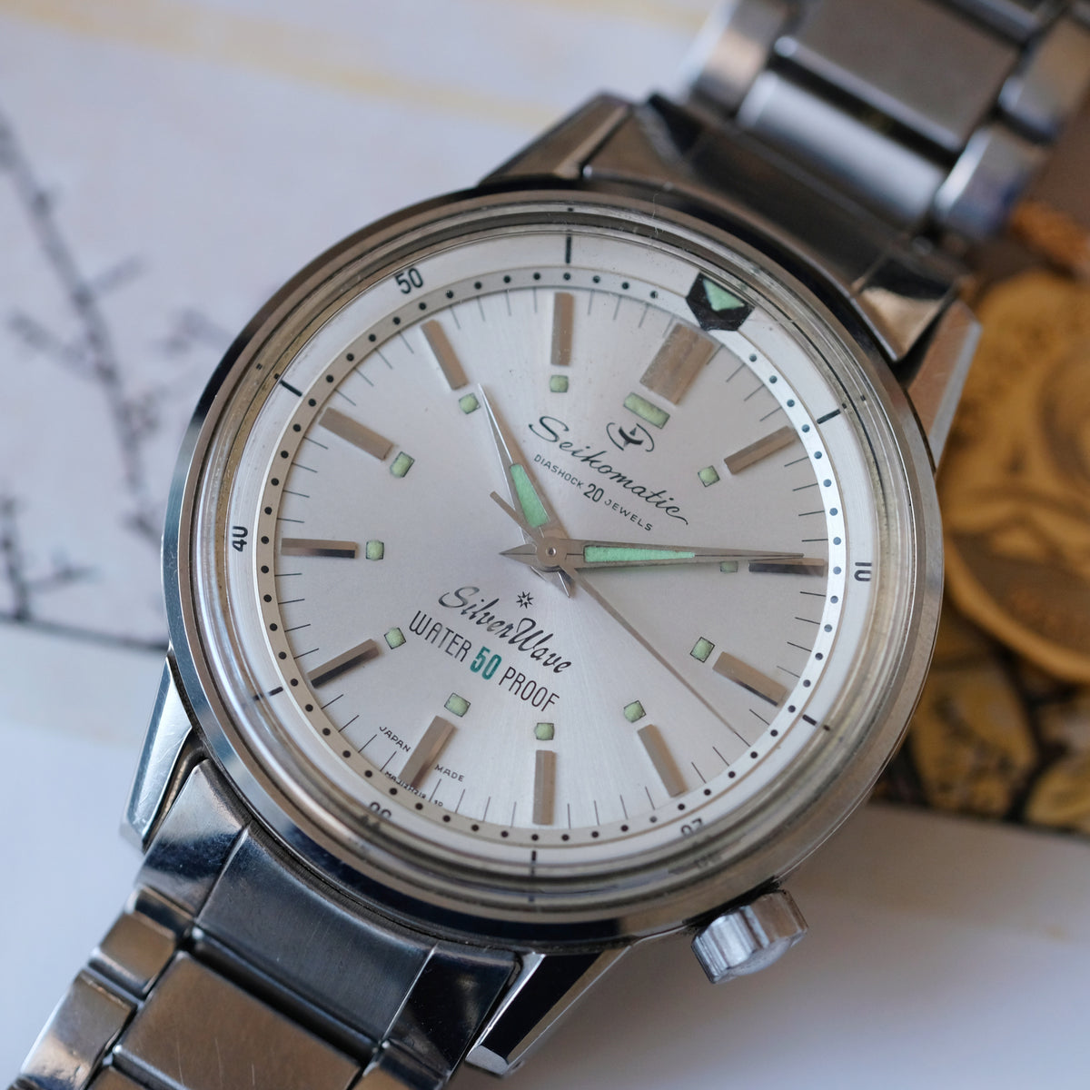 Seiko Seikomatic Silverwave J12082