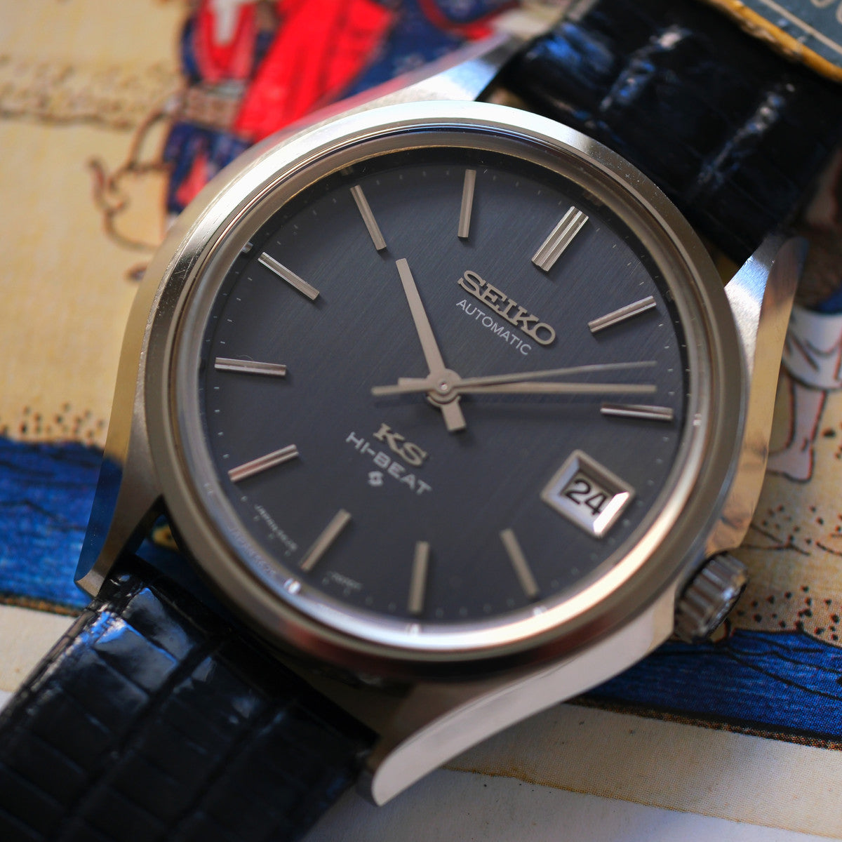 King Seiko 56KS 5625-7120 Gray-blue dial