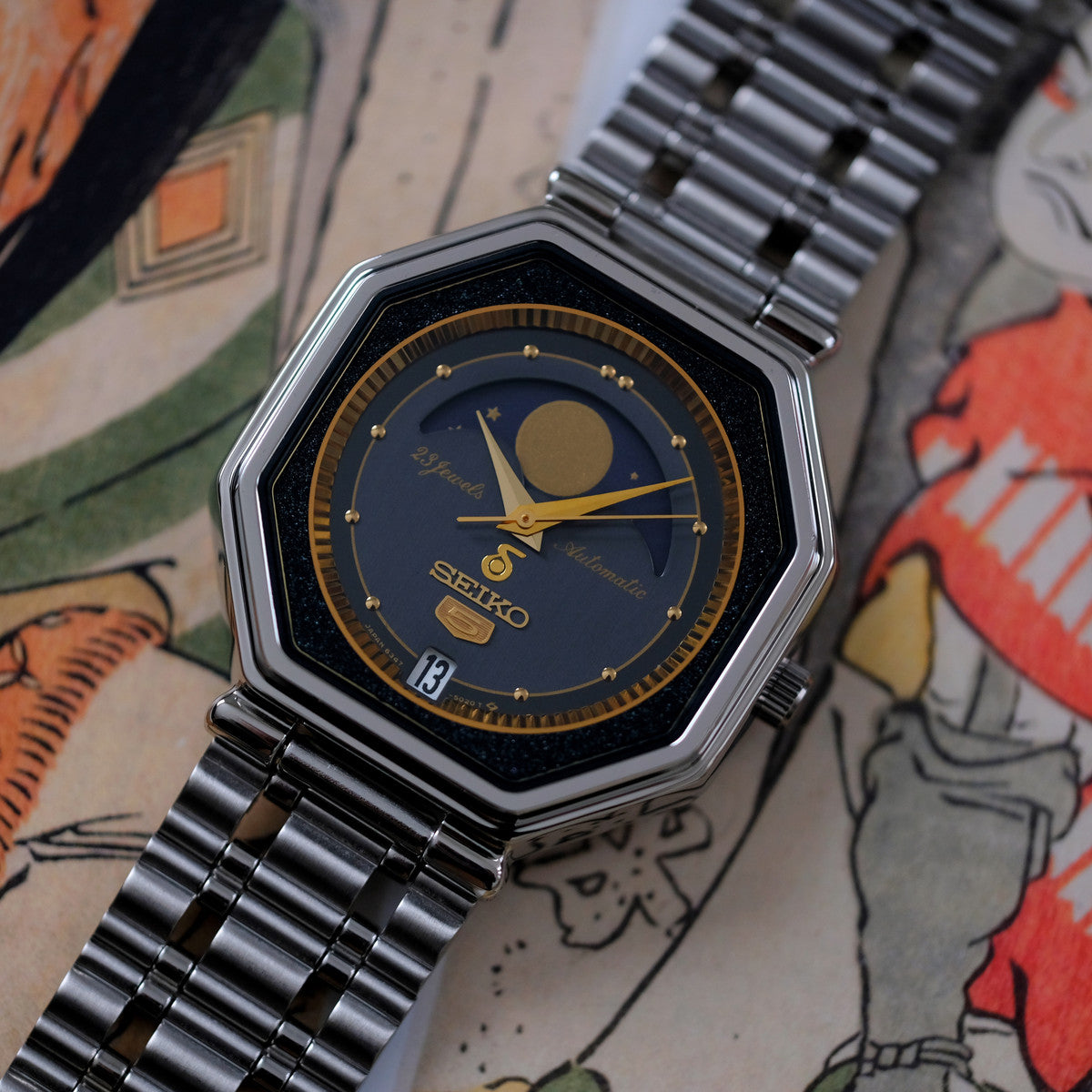 Seiko 5 Moon-Phase 6347-5000