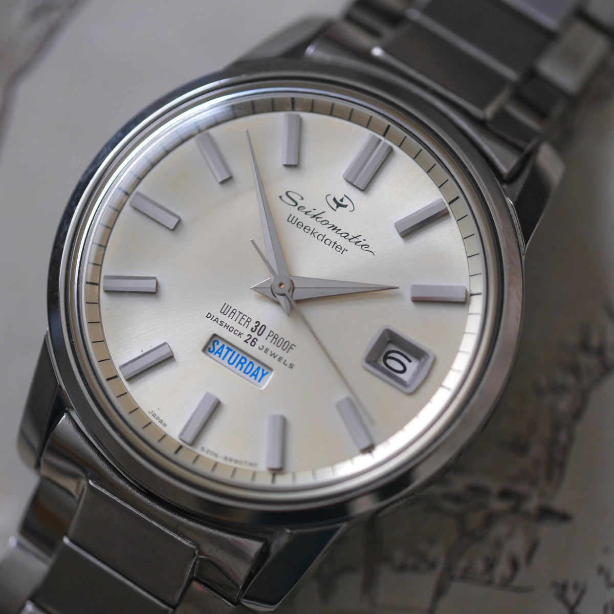 Seikomatic Weekdater 6206-8990 1964 JOC
